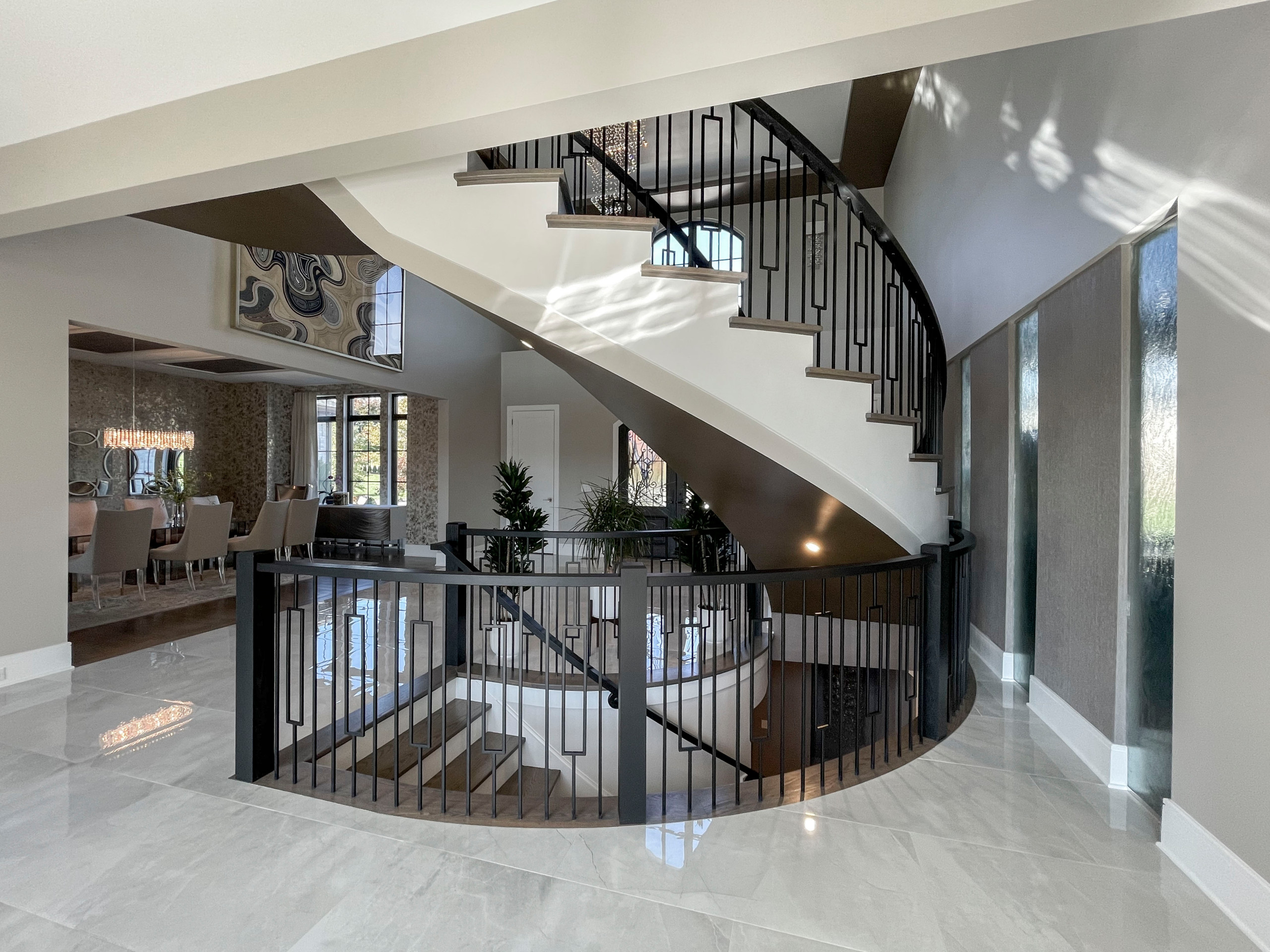 114_Striking Floating-Curved Staircase, Leesburg VA 20175
