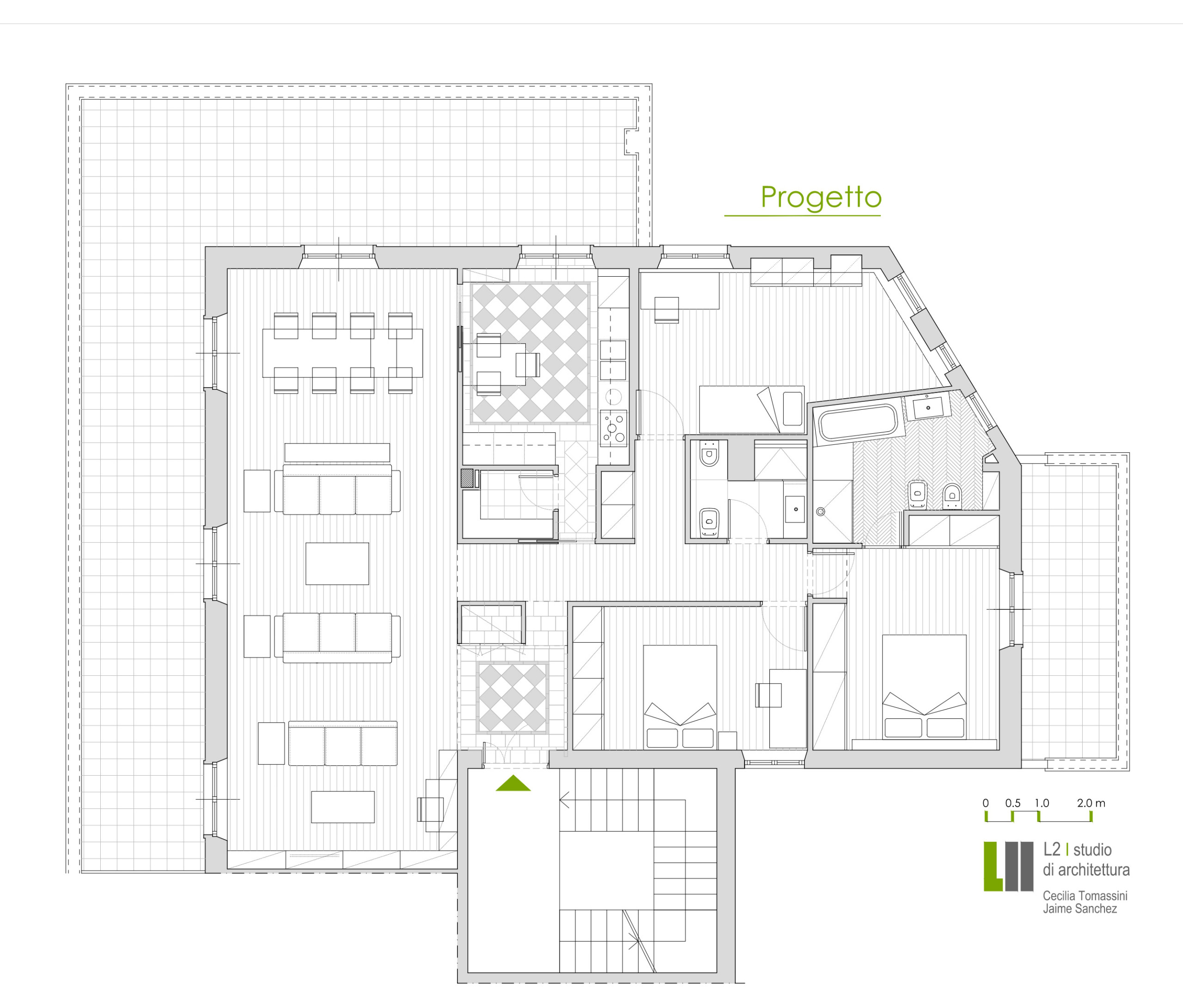 Attico Quartiere Trieste | 150 MQ