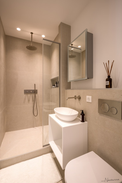 Paris 9 - Appartement de 110m2 minimalistisch-badezimmer