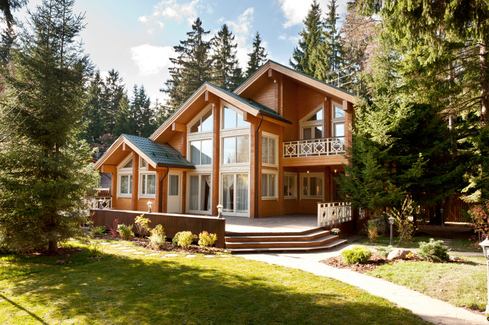 Дом из клееного бруса К-198