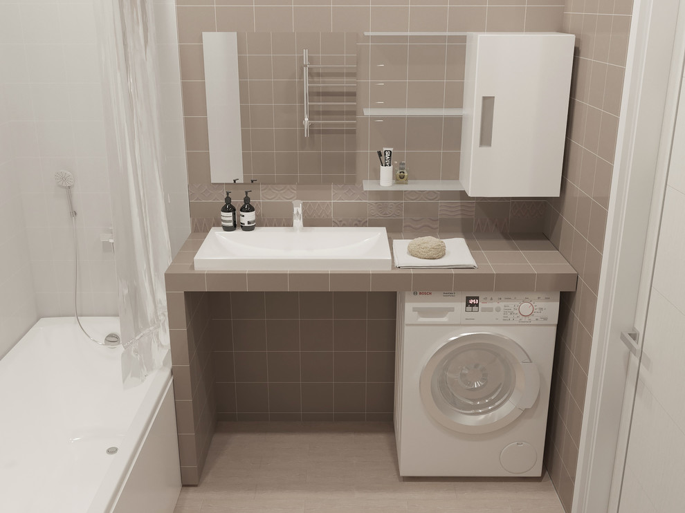 Трёхкомнатный модуль в стиле Контемпорари