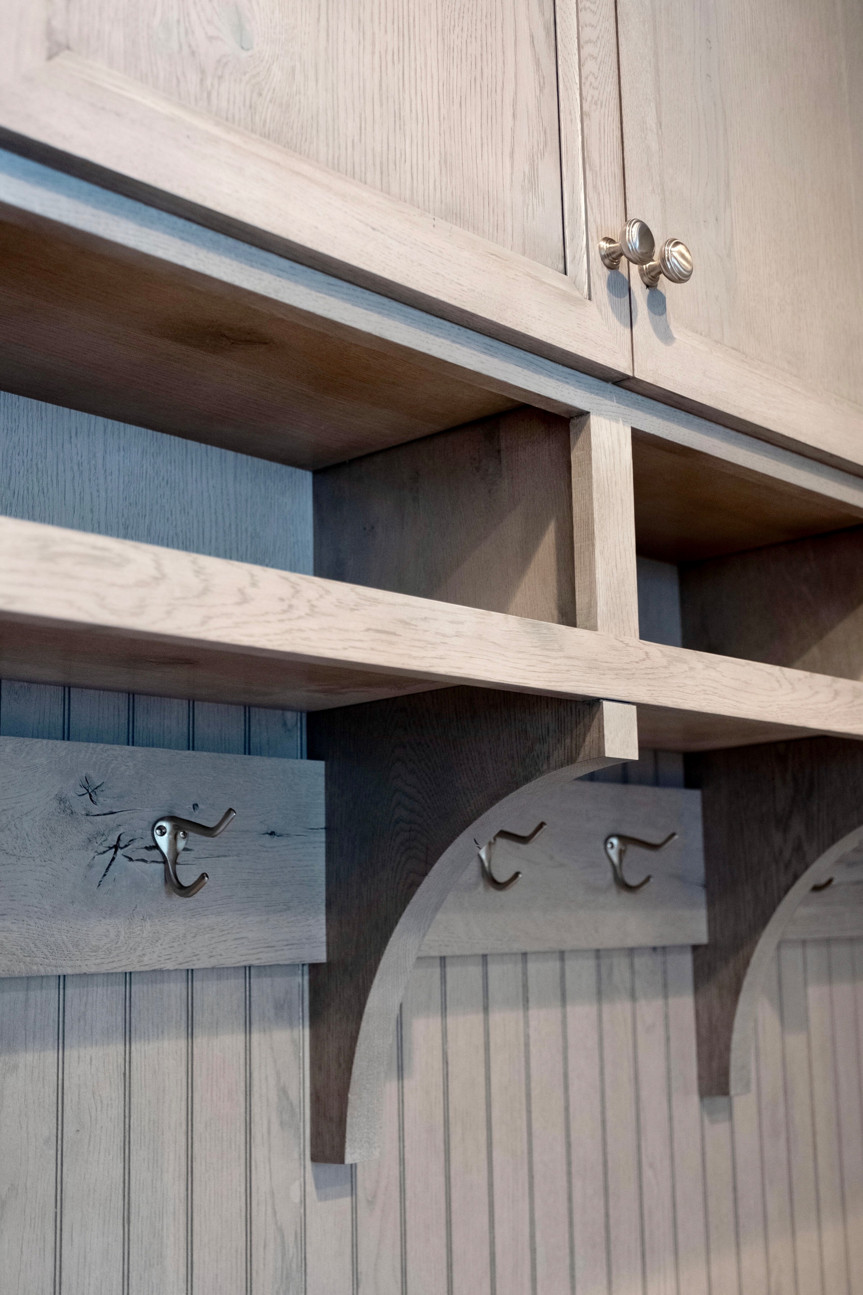Farmhouse Kitchen, Home Bar and Mudroom