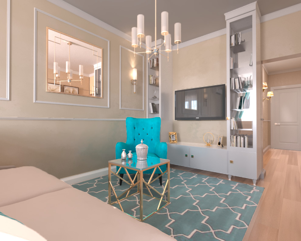 Квартира в неоклассике