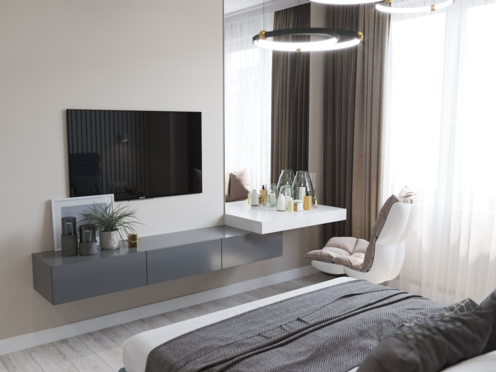 Проект квартиры 74 кв в ЖК "Манхеттен" г.Челябинск