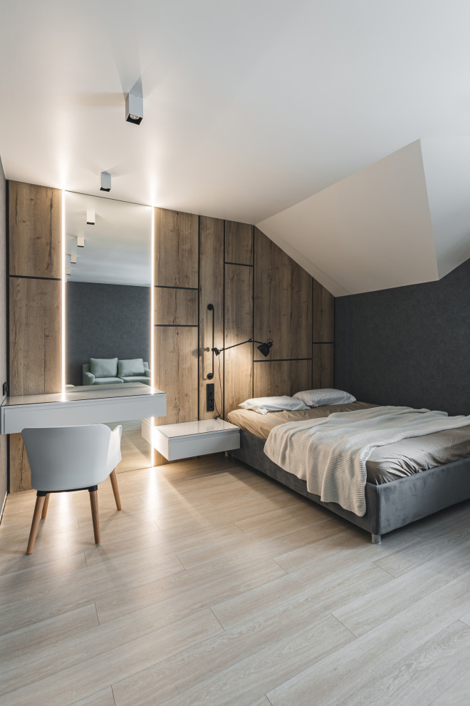 Реализованный интерьер частного дома площадью 300 кв.м.