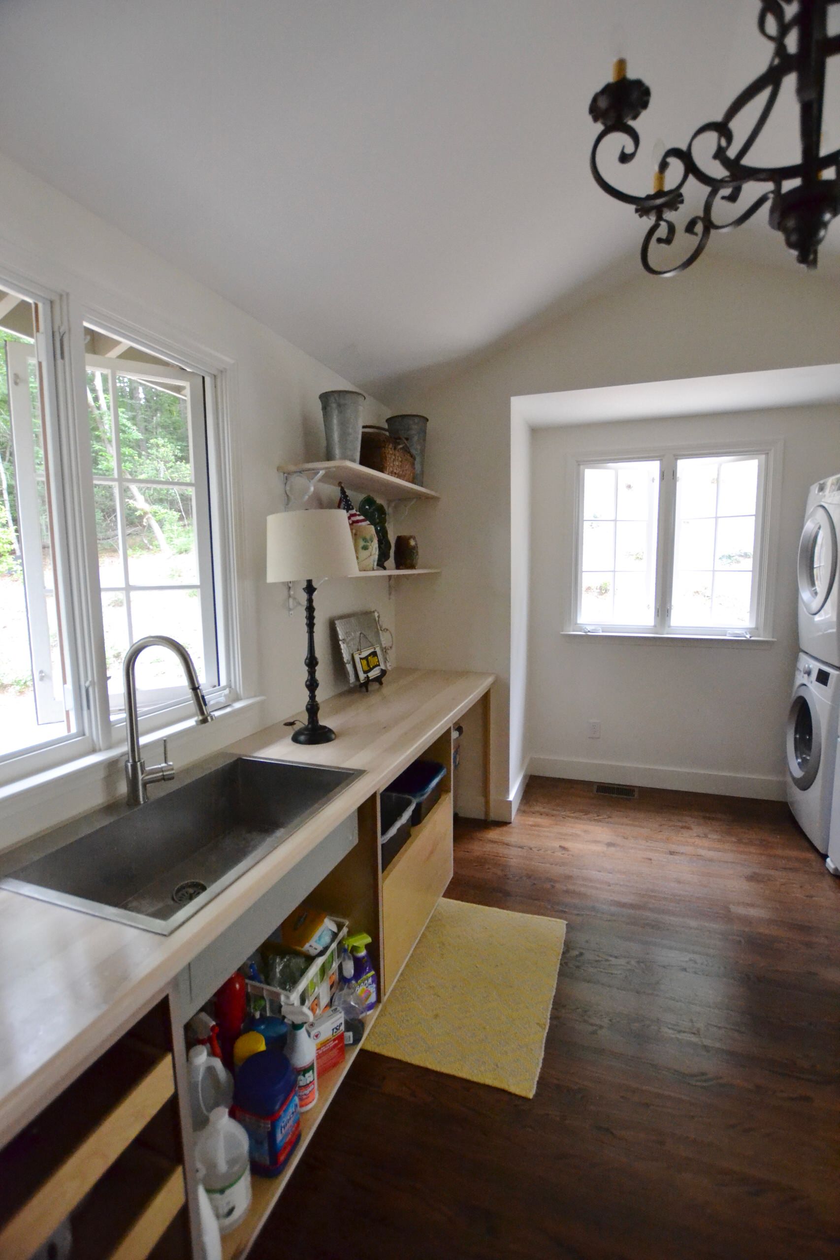 Refreshed Wash Room & Custom Doors