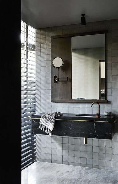 Fitzroy House trendy-badevaerelse