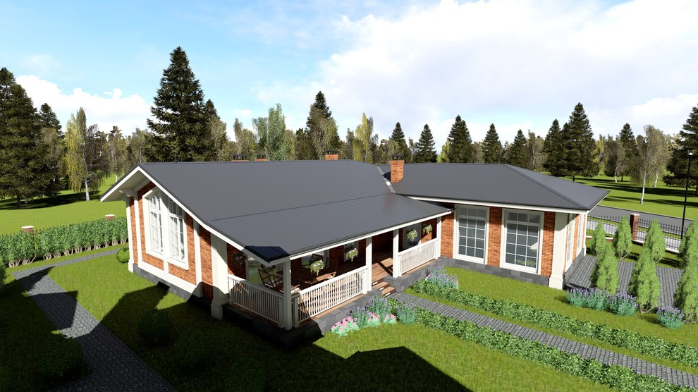 Проект частного дома в Подмосковье