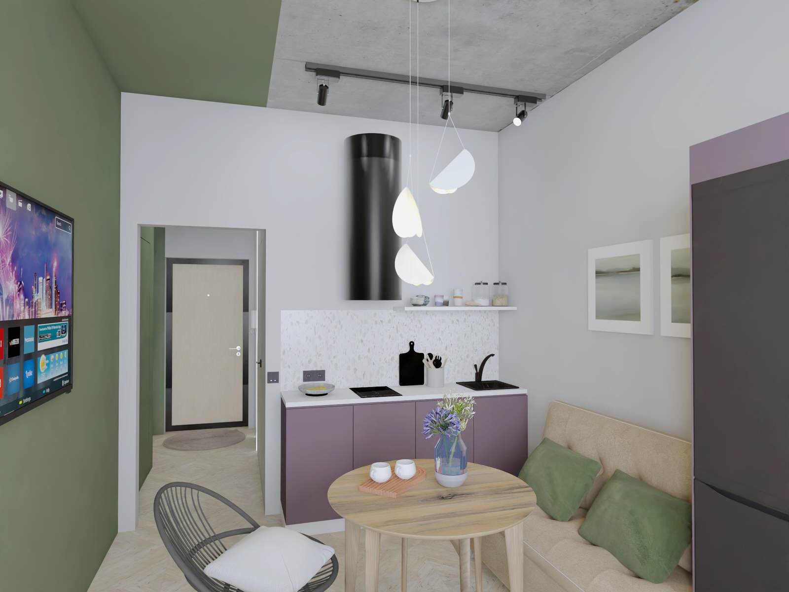 Однокомнатная квартира в ЖК ОК!Land