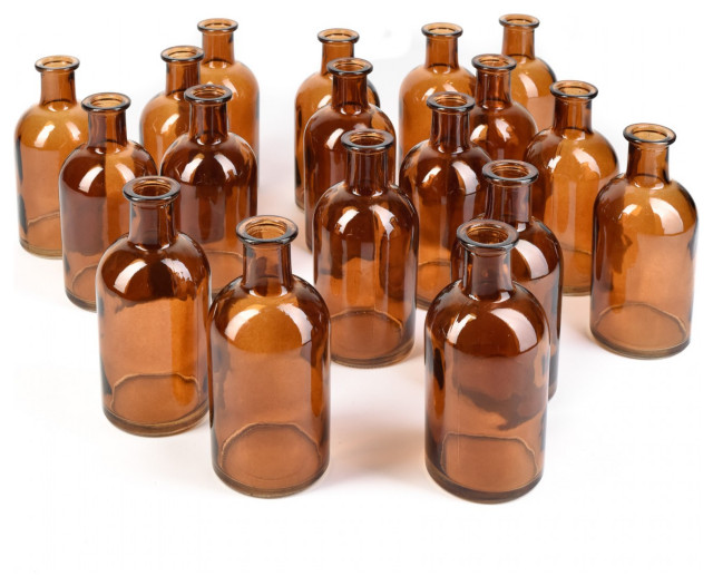 Medicine Bottle Vases, Set of 48 Contemporary Vases by Serene