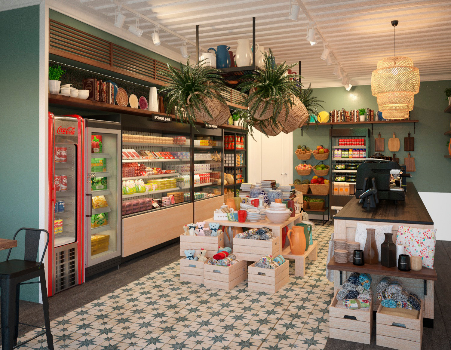 Концепция магазина "Дымов"