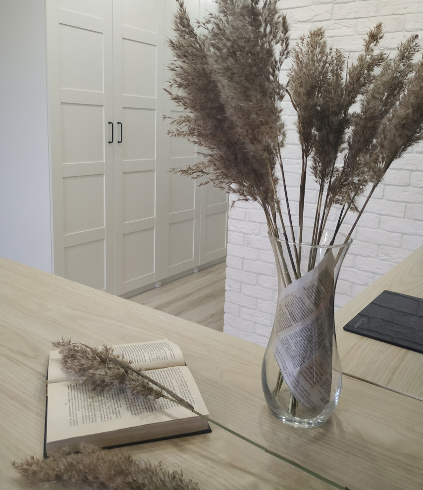 Студия в скандинавском стиле