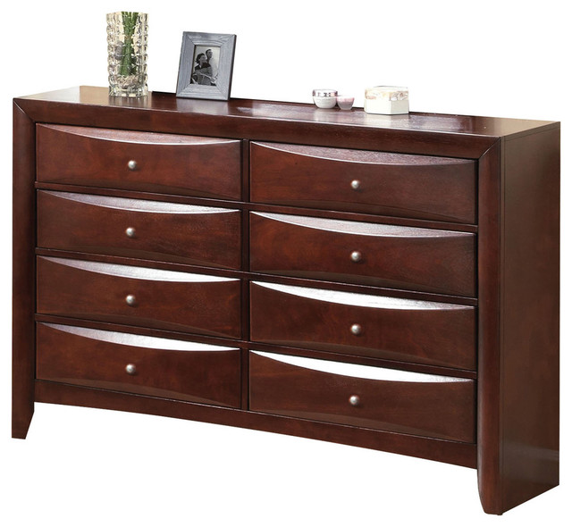 Ireland Dresser, Espresso Contemporary Dressers by Kolibri Decor