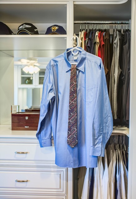 New Master Bedroom Closet traditional-cabinet