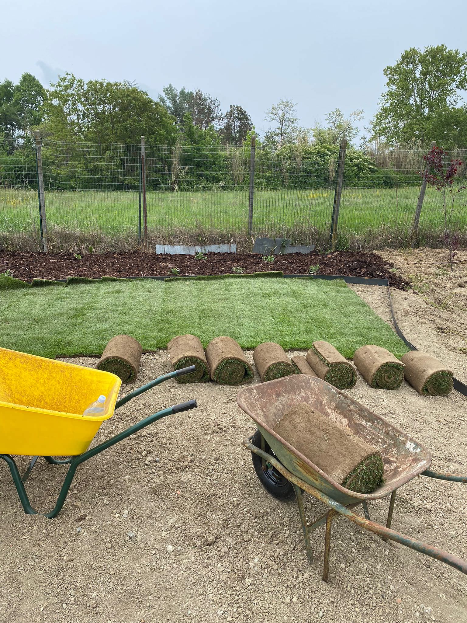 Realizzazione Le colline in fiore