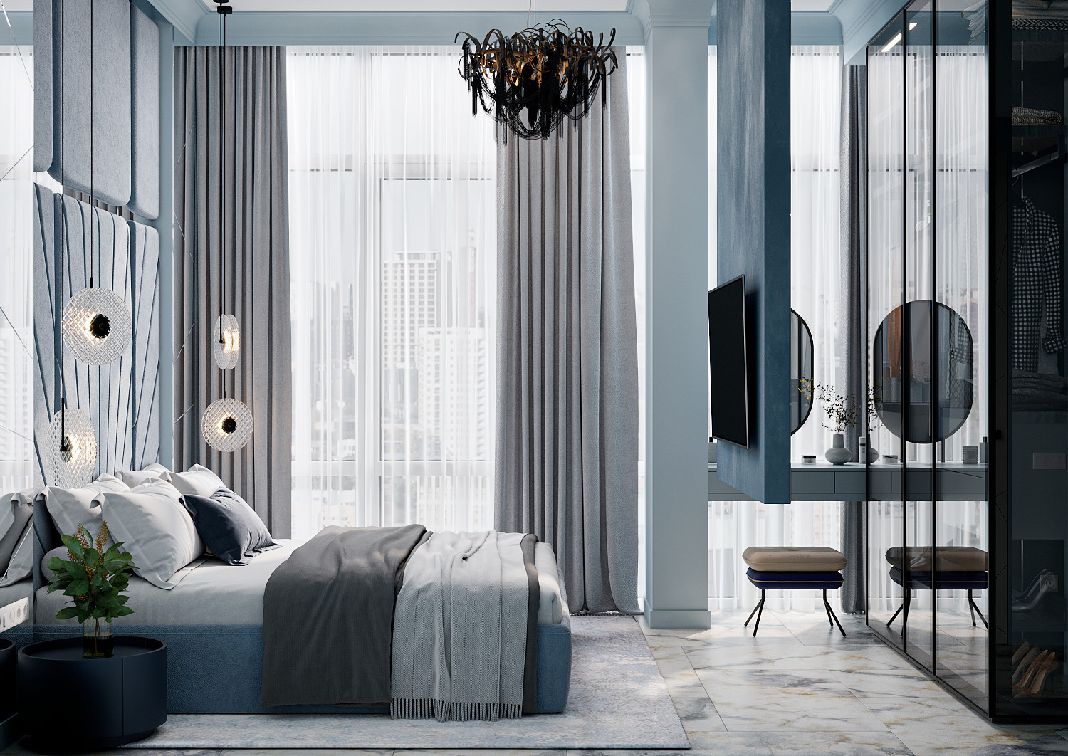 г.Сириус, ЖК "Екатеринеский квартал" 208 кв.м \ 3 спальни