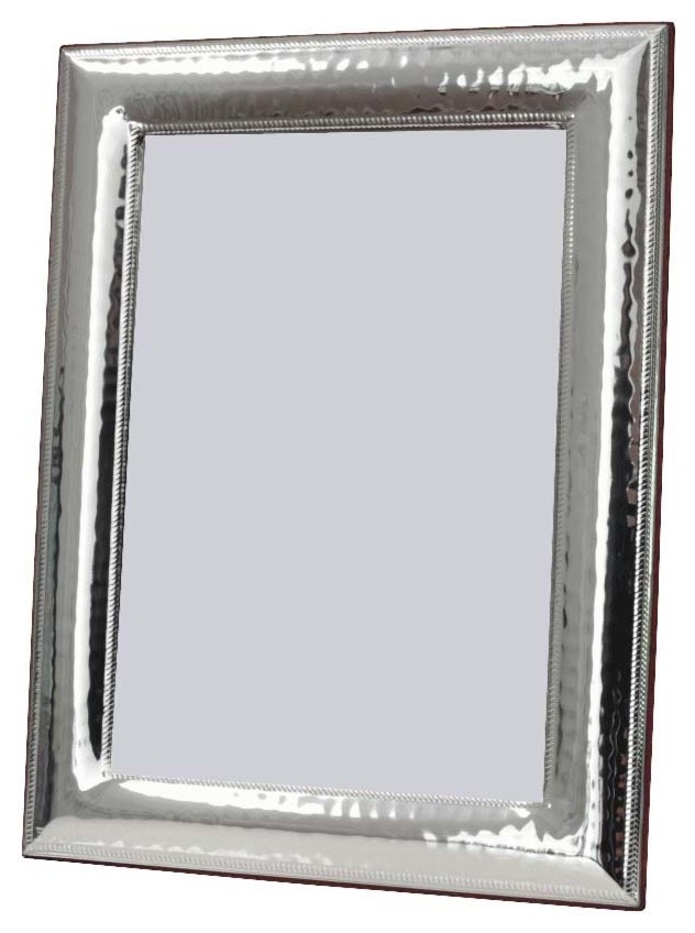 3.5"x5" Millennium II Silver Plated Photo Frame