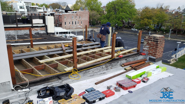 3rd Floor Back Deck terrace