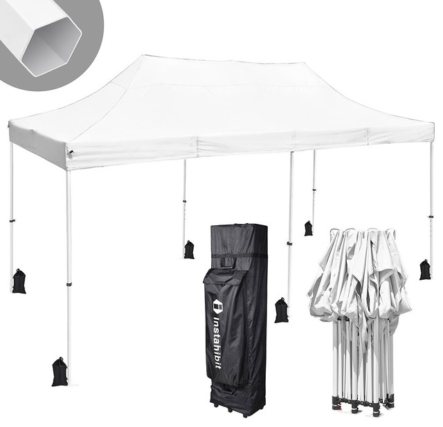 white canopy tent 10x20