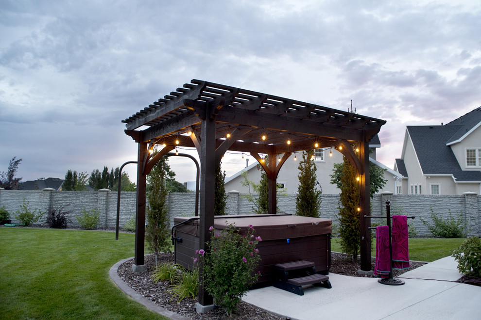 Country patio in Salt Lake City.