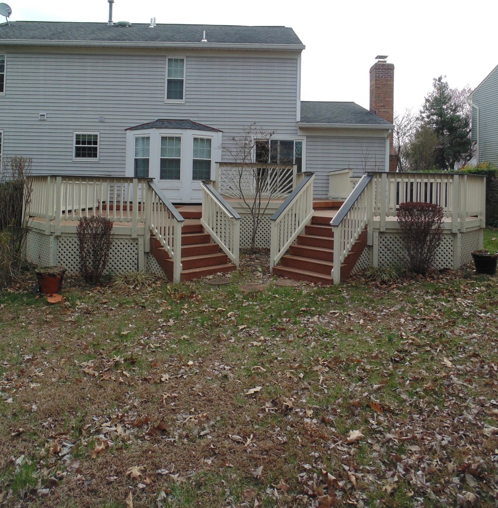 Example of a large transitional home design design in DC Metro