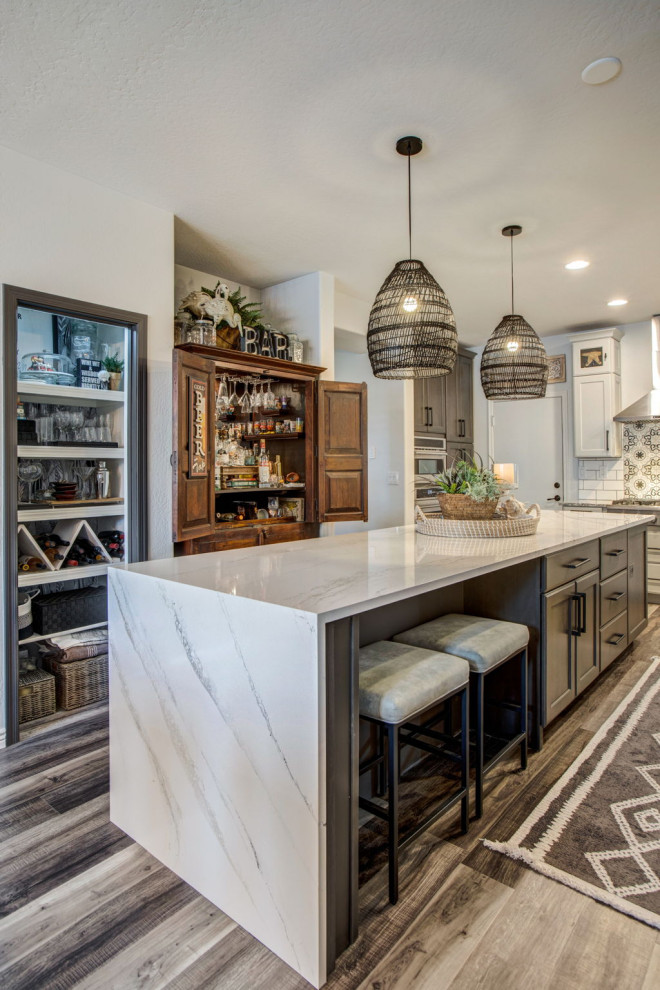 Mixing the old with the new - South West kitchen
