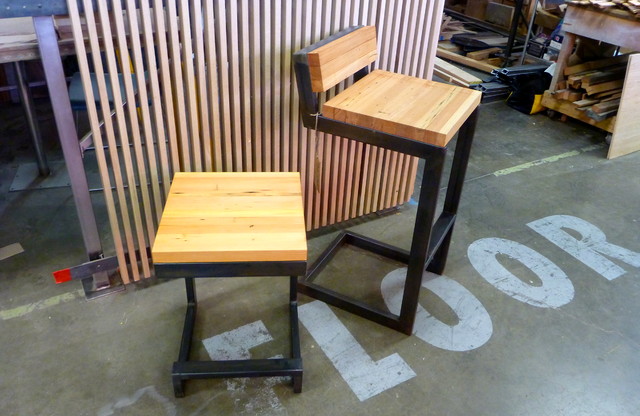 Barstools (table height and bar height with back)
