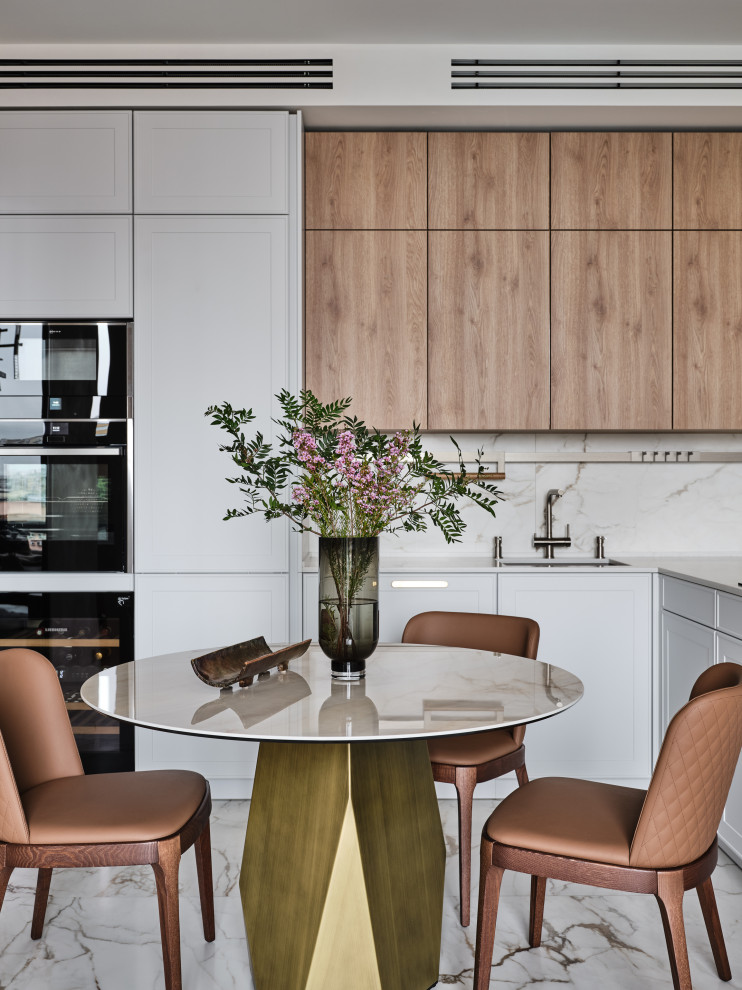 Элегантный интерьер, в котором интересна каждая деталь.