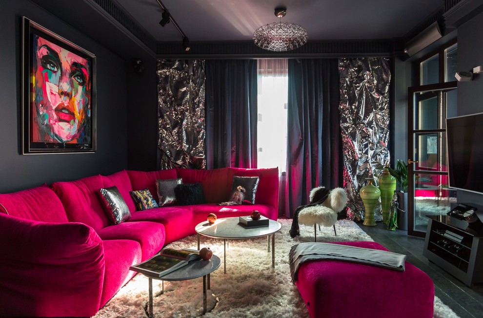 Эксцентричная квартира для молодой пары