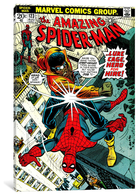 Marvel Comic Book Spider Man Issue Cover 123 By Comics