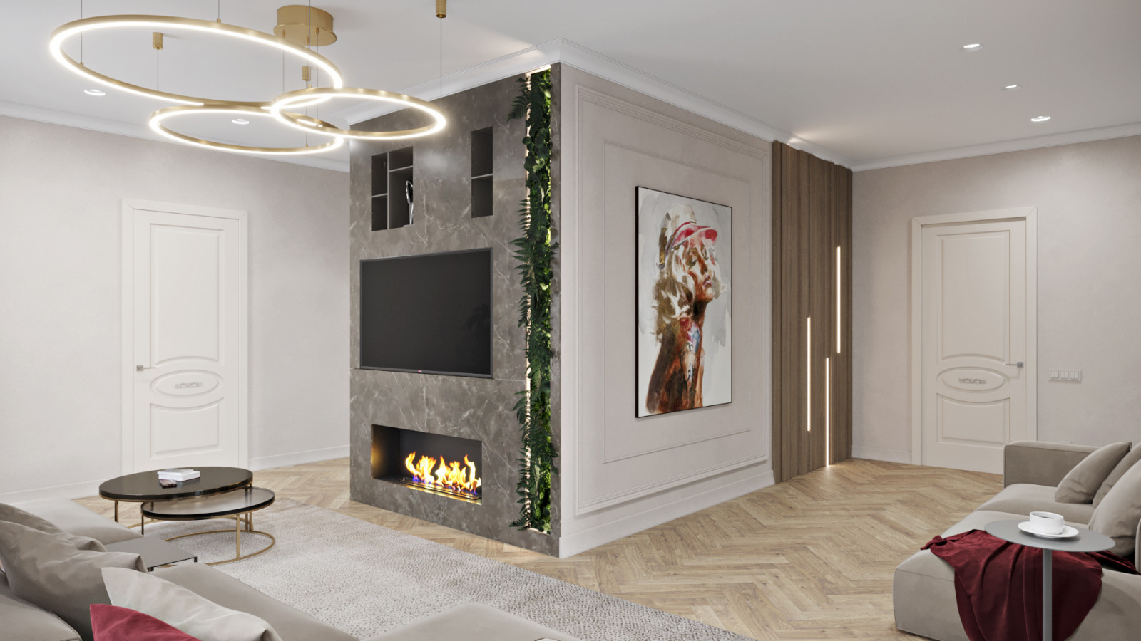 Квартира с террасой в ЖК Европейский берег 107 кв.м.