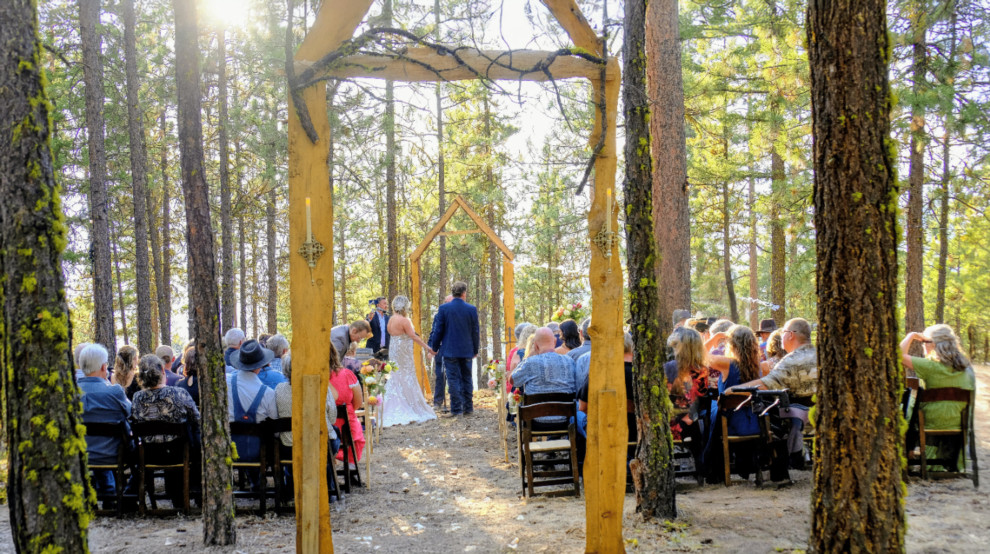 Wedding Design in the Forests of Chelan, WA