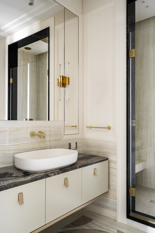 Шикарная квартира с белой мебелью