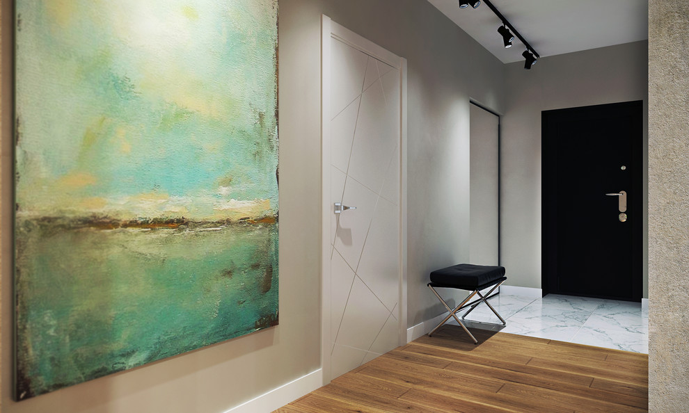 Дизайн-проект квартиры в современном стиле для молодой пары