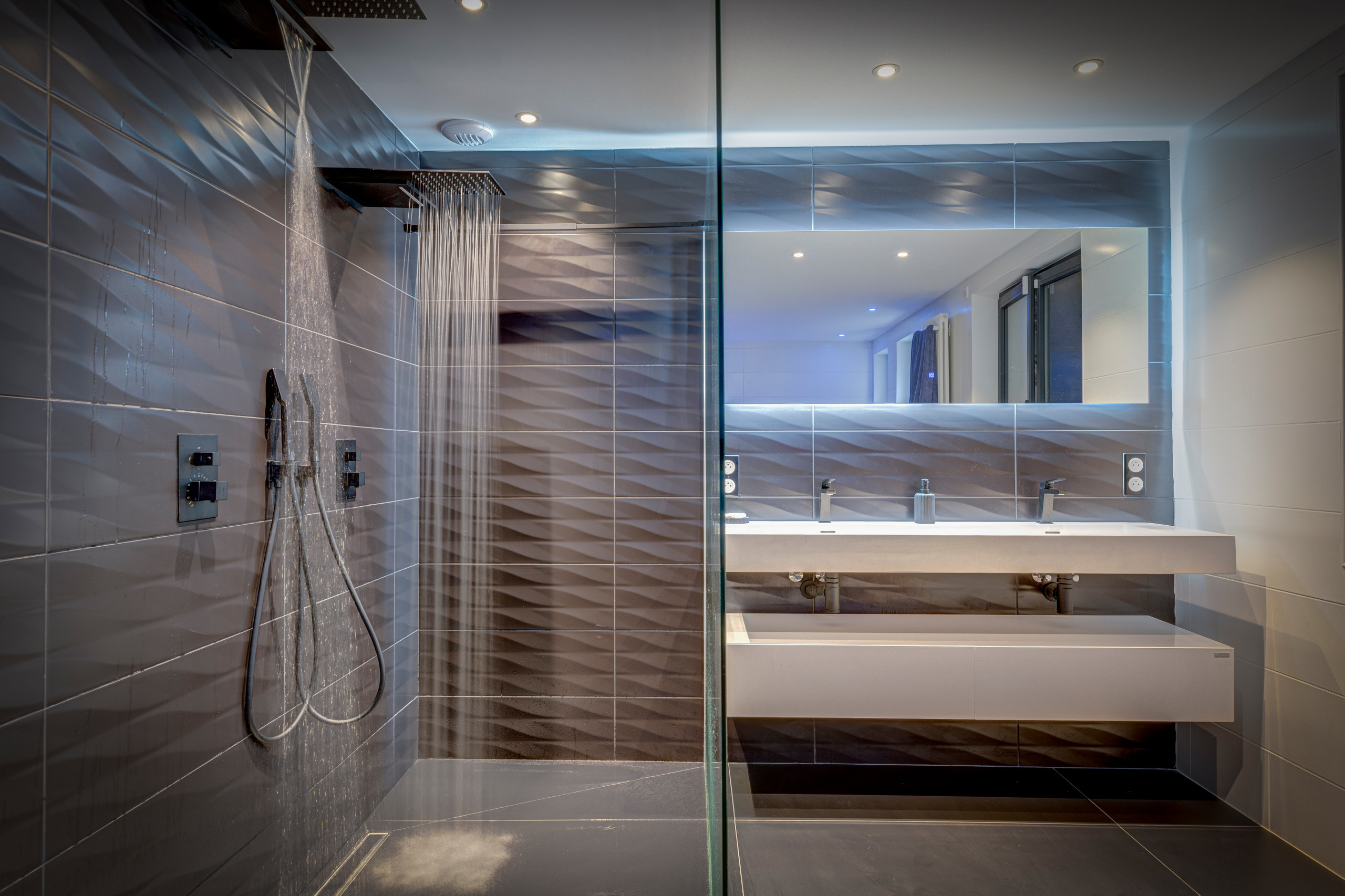 Salle de Bain XXL - Douche double