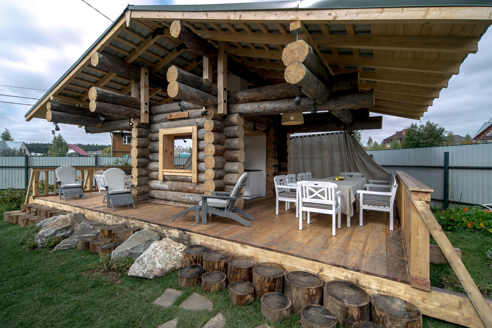 Парящий сруб