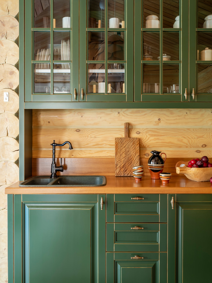 Банный домик с бассейном (фото)