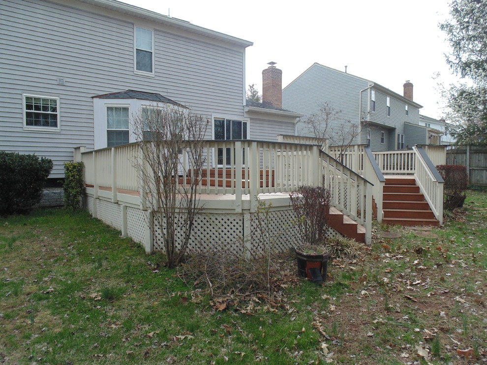 Example of a large transitional home design design in DC Metro