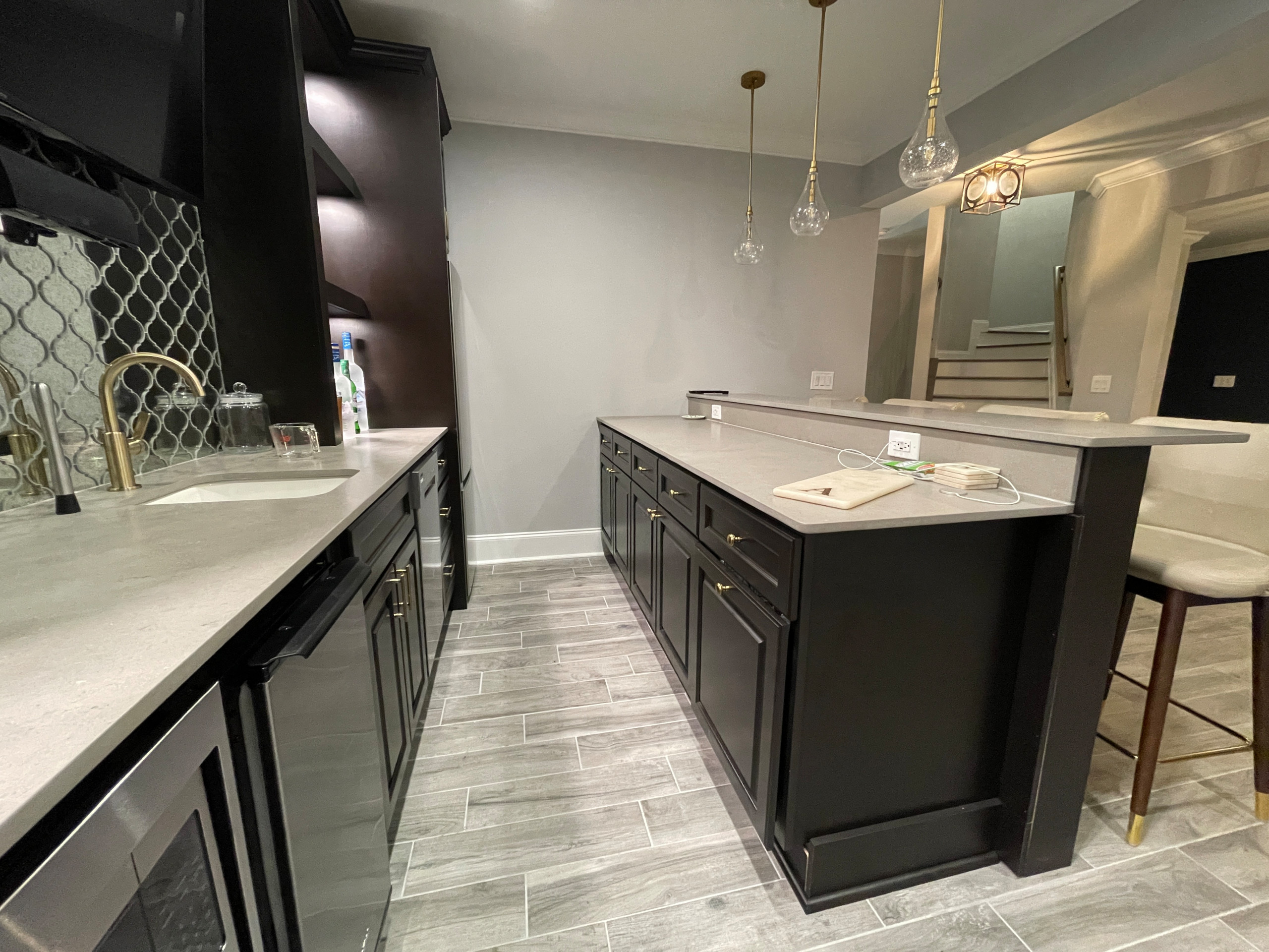 Basement Finished at Milton