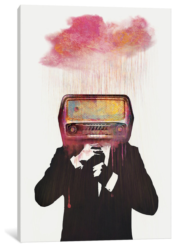 "Radiohead" by Daniel Taylor, Canvas Print, 18"x12"