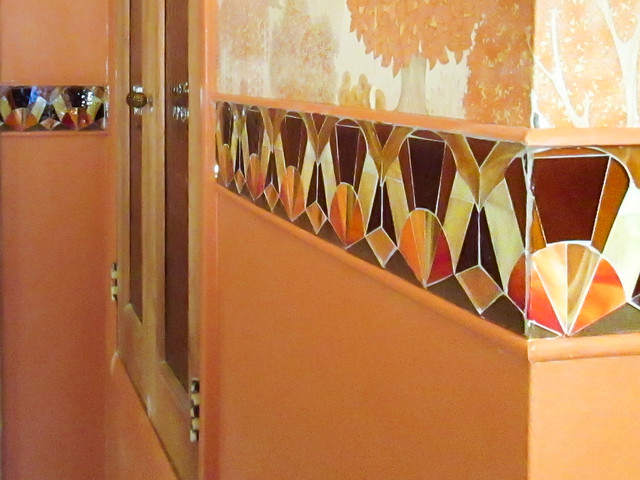 Wall Border moderno-piastrelle-mosaico