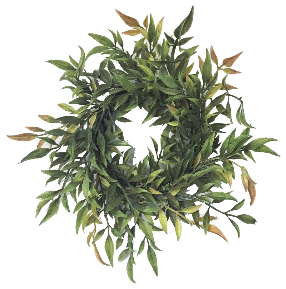 Smilax Wreath - Contemporary - Wreaths And Garlands - by The Grey ...