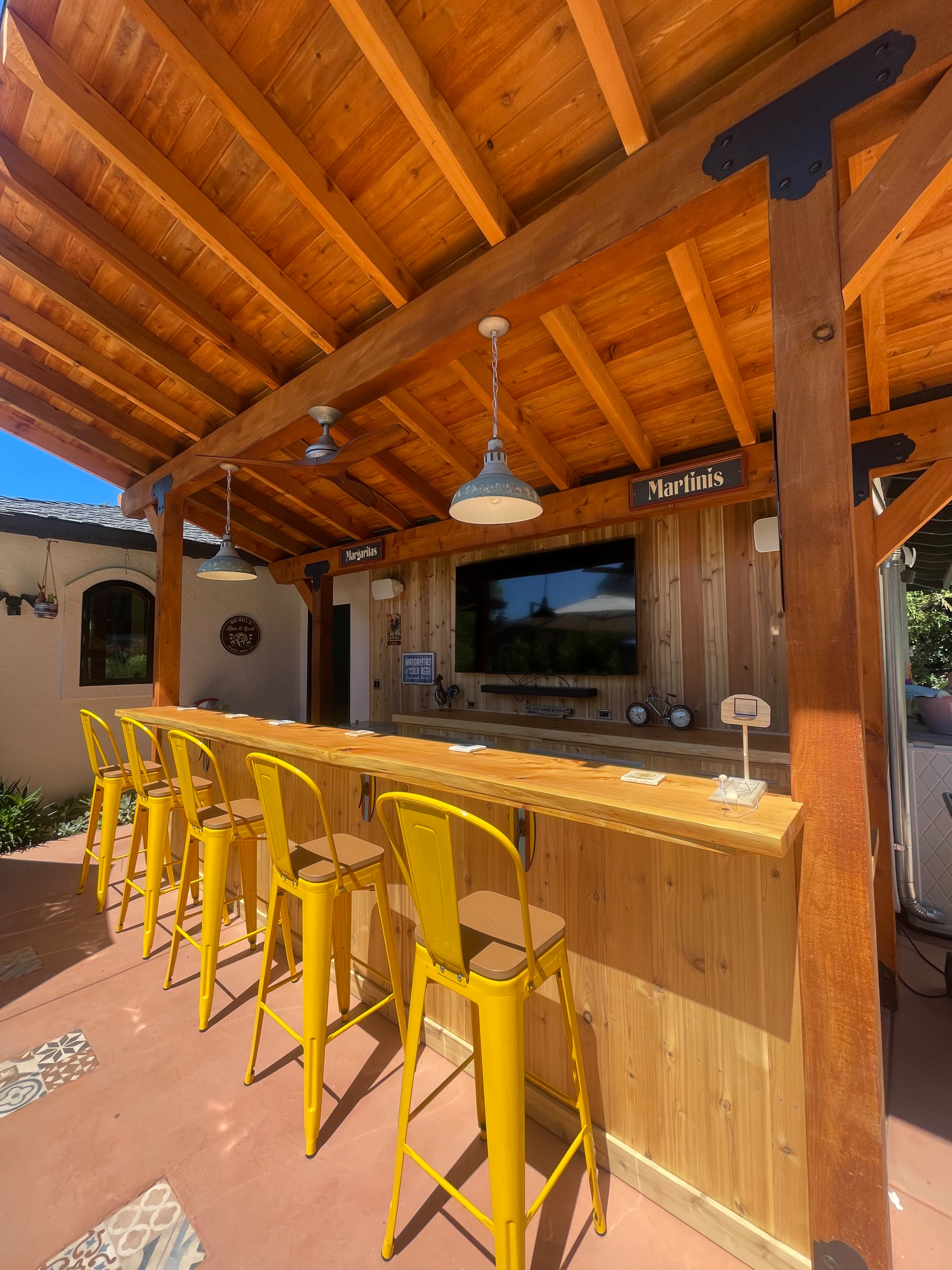 Brunson outdoor bar