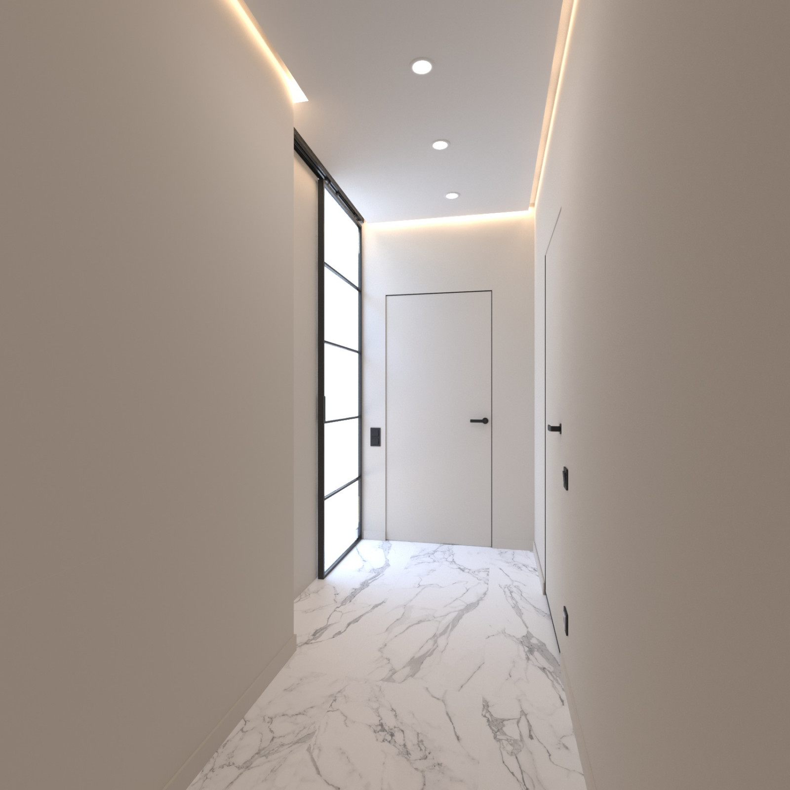 Новосибирск. ЖК Тихомиров. Эскизы + фото с реализации проекта.