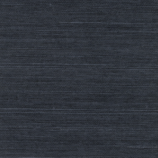 Peninsula Navy Sisal Grasscloth Wallpaper Contemporary Wallpaper