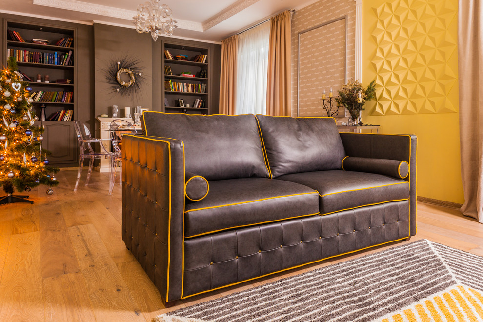 Гостиная на контрастах для программы "Фазенда" Первый Канал