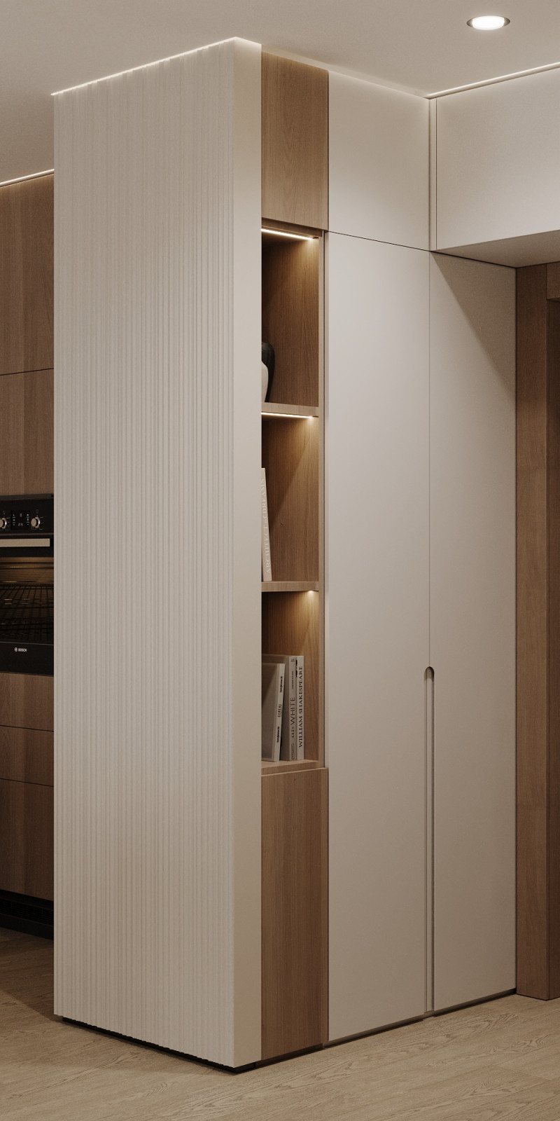 Эскизный проект интерьерной квартиры в Москве