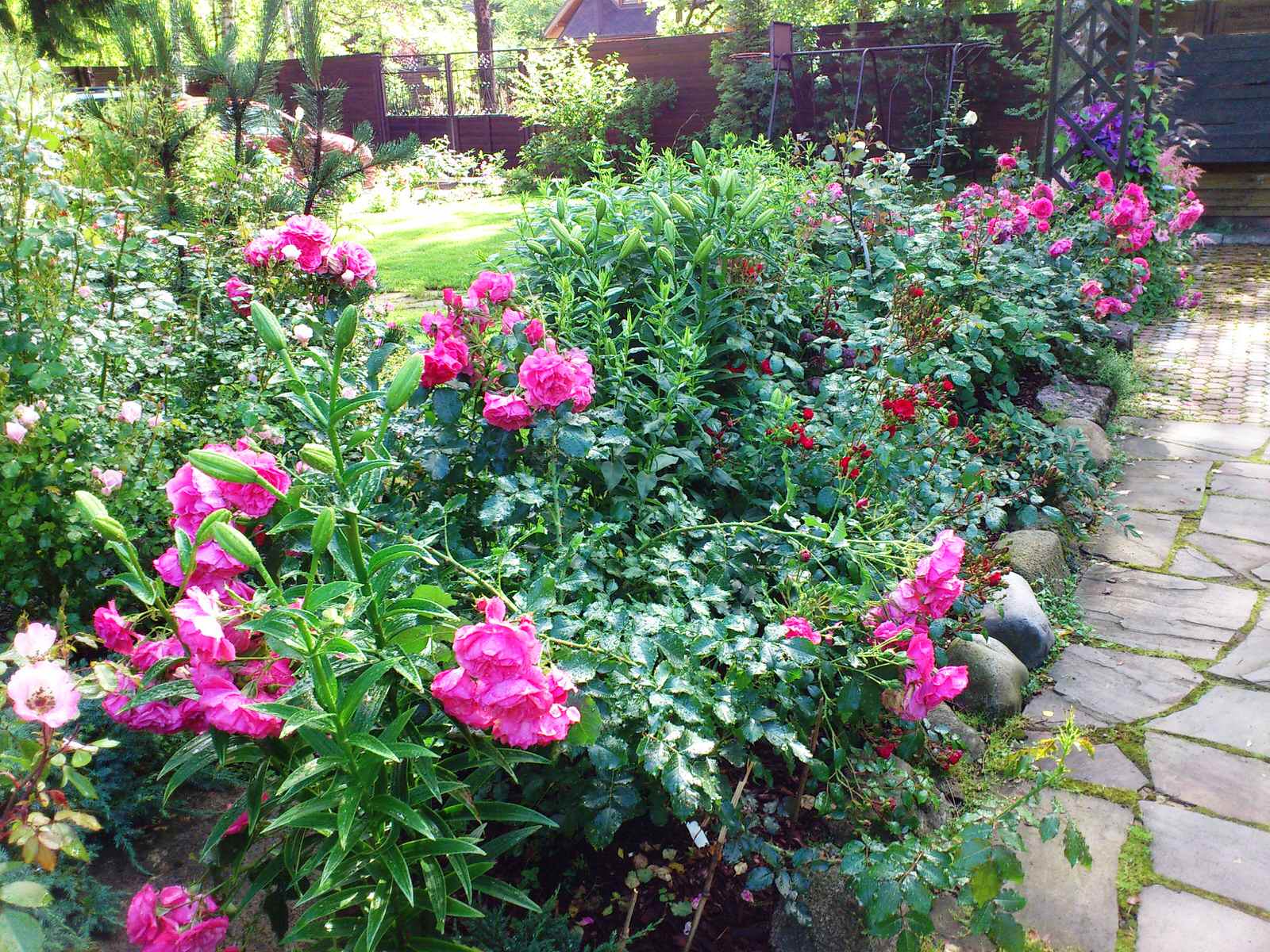 Ландшафт в природном стиле