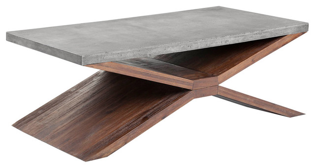 Sunpan MIXT Vixen Coffee Table - Industrial - Coffee ...