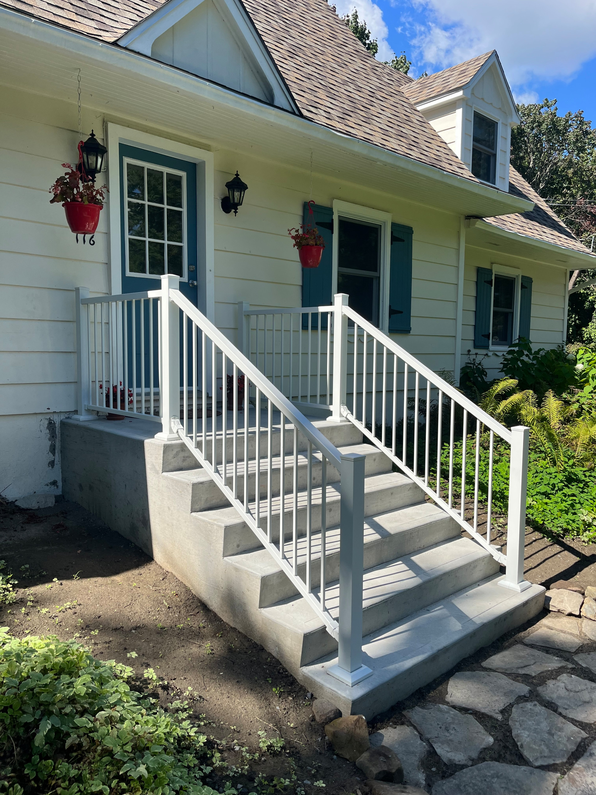 Front Steps + Deck